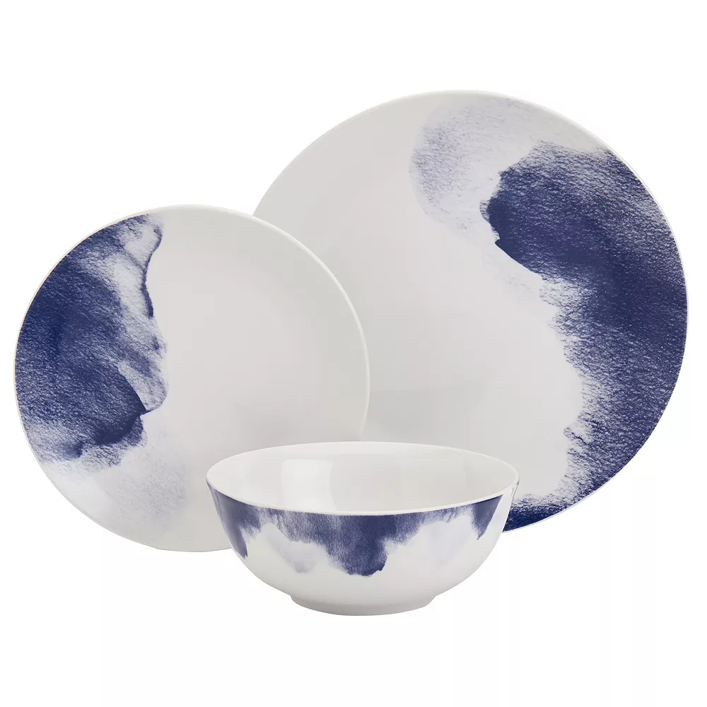 The Big One® Watercolor 12-pc. Dinnerware Set 2 The Big One® Watercolor 12-pc. Dinnerware Set - Image 2