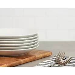 10 Strawberry Street Simply White 6-pc. Coupe Salad Plate Set 7 10 Strawberry Street Simply White 6-pc. Coupe Salad Plate Set -Mikasa Sales 5959017 ALT10