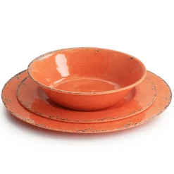 Laurie Gates California Designs Mauna 12 Piece Melamine Dinnerware Set -Mikasa Sales 5961152 ALT2