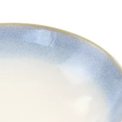 Martha Stewart Blue Rim 8.25 Inch 6 Piece Stoneware Dinner Bowl Set -Mikasa Sales 5971800 ALT3