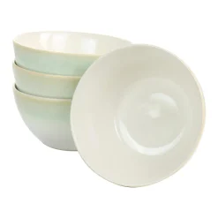 Martha Stewart 12 Piece Perry Street Piece Dinnerware Set With Green Trim 6 Martha Stewart 12 Piece Perry Street Piece Dinnerware Set With Green Trim -Mikasa Sales 5971809 ALT2