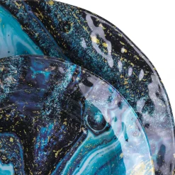 Gibson Home Elixir 12 Piece Melamine Dinnerware Set In Blue -Mikasa Sales 5985604 ALT2