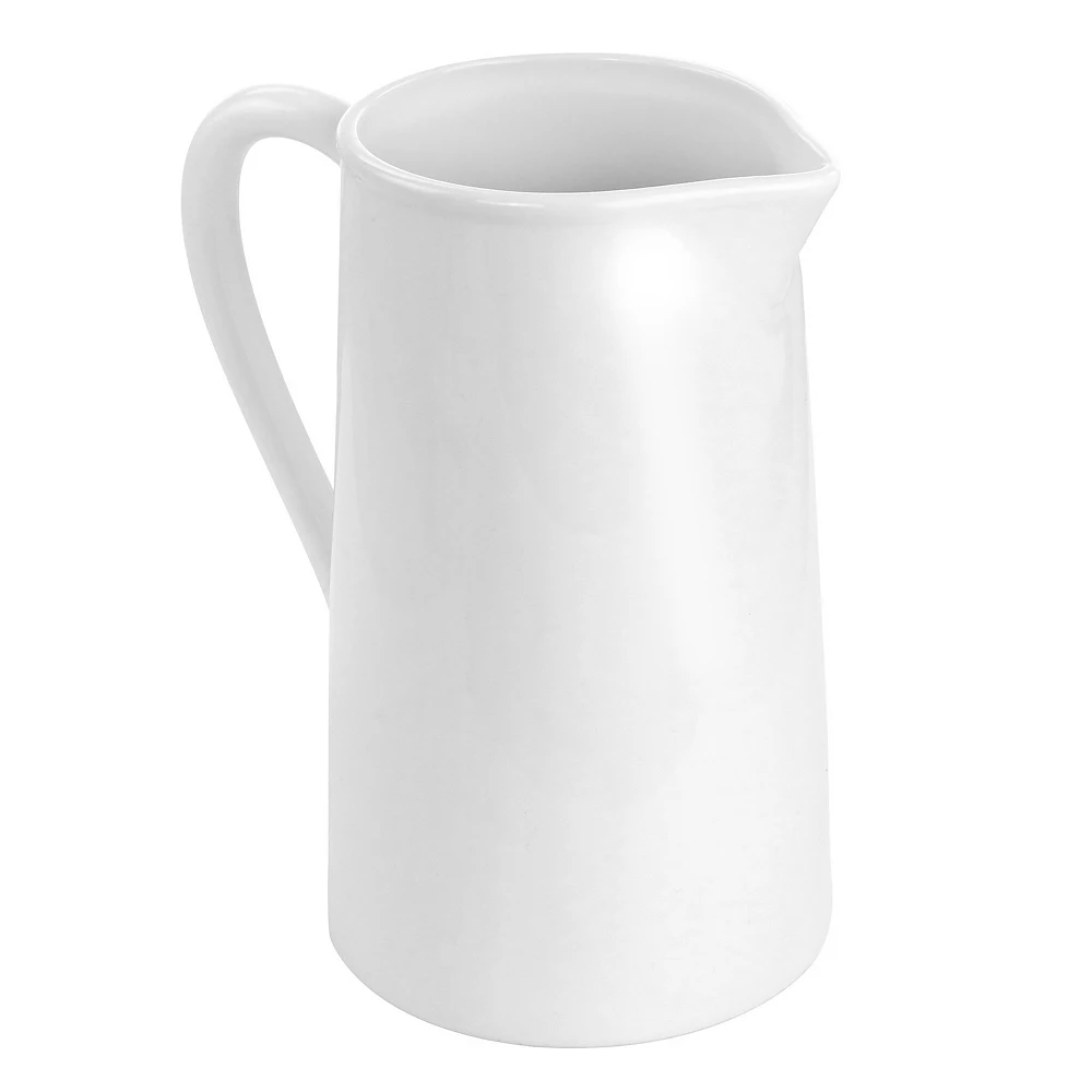 Martha Stewart Gibson Everyday 2.5 Quart Ceramic Pitcher In White 2 Martha Stewart Gibson Everyday 2.5 Quart Ceramic Pitcher In White - Image 2