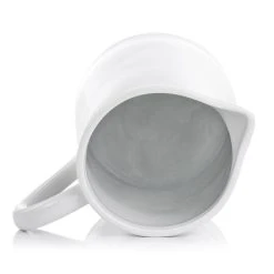 Martha Stewart Gibson Everyday 2.5 Quart Ceramic Pitcher In White 7 Martha Stewart Gibson Everyday 2.5 Quart Ceramic Pitcher In White -Mikasa Sales 5990724 ALT3