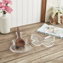 Dolly Parton 2-pc. 3D Glass Spoon Rest 7 Dolly Parton 2-pc. 3D Glass Spoon Rest -Mikasa Sales 5996924 ALT2