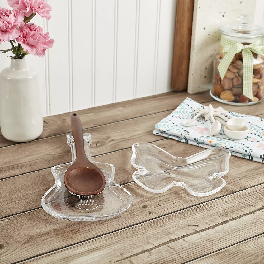 Dolly Parton 2-pc. 3D Glass Spoon Rest 3 Dolly Parton 2-pc. 3D Glass Spoon Rest - Image 3