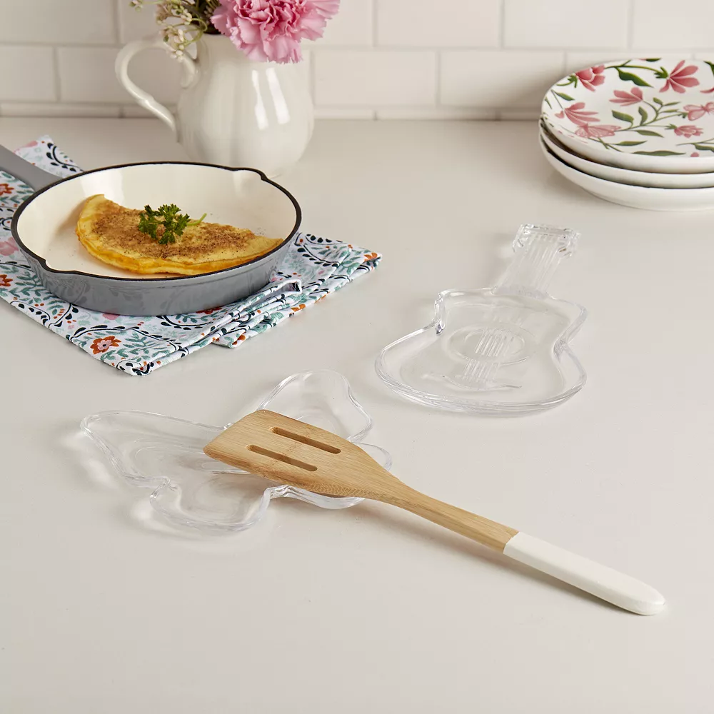 Dolly Parton 2-pc. 3D Glass Spoon Rest 4 Dolly Parton 2-pc. 3D Glass Spoon Rest - Image 4