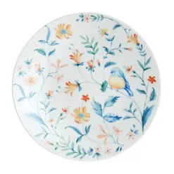 Gibson Home Butterfly Floral 16 Piece Fine Ceramic Dinnerware Set 7 Gibson Home Butterfly Floral 16 Piece Fine Ceramic Dinnerware Set -Mikasa Sales 6012925 ALT3