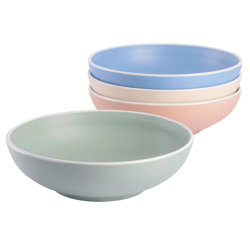 Spice By Tia Mowry Creamy Tahini 4 Piece Round Stoneware Dinner Bowl Set 1 Spice By Tia Mowry Creamy Tahini 4 Piece Round Stoneware Dinner Bowl Set