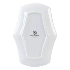 Gibson Home Botanical Garden 6 Piece 9 Inch Fine Ceramic Plate Set In White -Mikasa Sales 6035940 ALT2