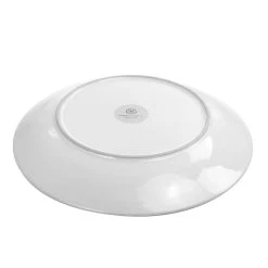 Gibson Home 11 Inch Stoneware Dinner Plate With Blue Rim -Mikasa Sales 6036820 ALT2