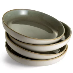 Sango Resona Moss Green 4-pc. Dinner Bowl Set
