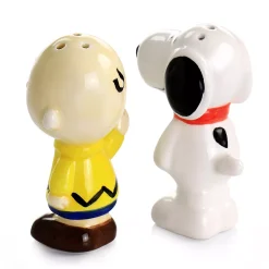 Gibson Home Peanuts Classical Pals Charlie Brown And Snoopy Figurine Salt And Pepper Shaker Set -Mikasa Sales 6101755 ALT2