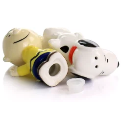 Gibson Home Peanuts Classical Pals Charlie Brown And Snoopy Figurine Salt And Pepper Shaker Set -Mikasa Sales 6101755 ALT3