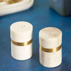 GAURI KOHLI Quincy Salt & Pepper Shaker, Set Of 2 -Mikasa Sales 6131621 ALT2