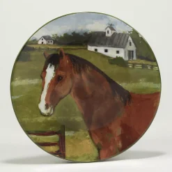 Certified International York Stables 4-pc. Salad Plate Set -Mikasa Sales 6177574 ALT3