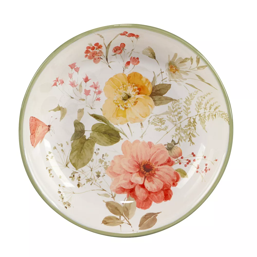 Certified International Nature's Song 4-pc. Soup / Pasta Bowl Set 4 Certified International Nature's Song 4-pc. Soup / Pasta Bowl Set - Image 4