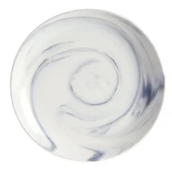 Juvale 6 Pack Grey Marble Ceramic Plates, 10 Inches, Microwave And Dishwasher Safe Grey Marbled Plates For Kitchen -Mikasa Sales 6191777 ALT2