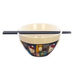 Licensed Brand My Hero Academia Ramen Bowl With Chopsticks