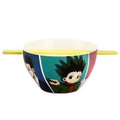 Licensed Brand Hunter X Hunter Ramen Bowl With Chopsticks